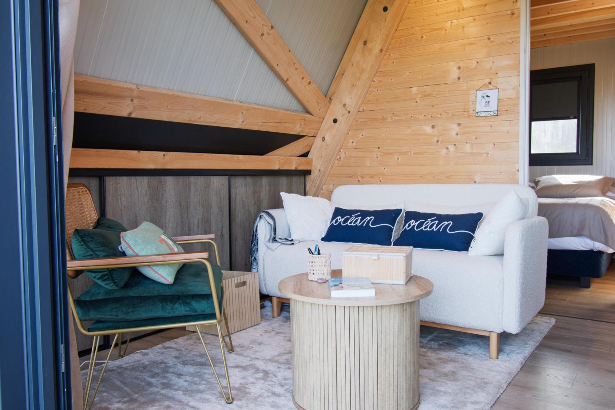 Вилла Le Tipi Bleu Tiny House Neuve Avec Terrasse Et Jardin Камаре-сюр-Мер Экстерьер фото